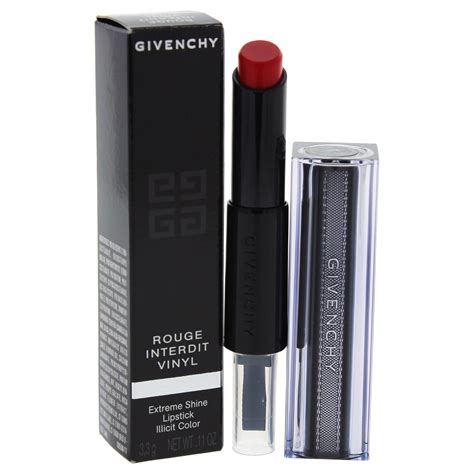 lip balm givenchy|Givenchy interdit vinyl lipstick.